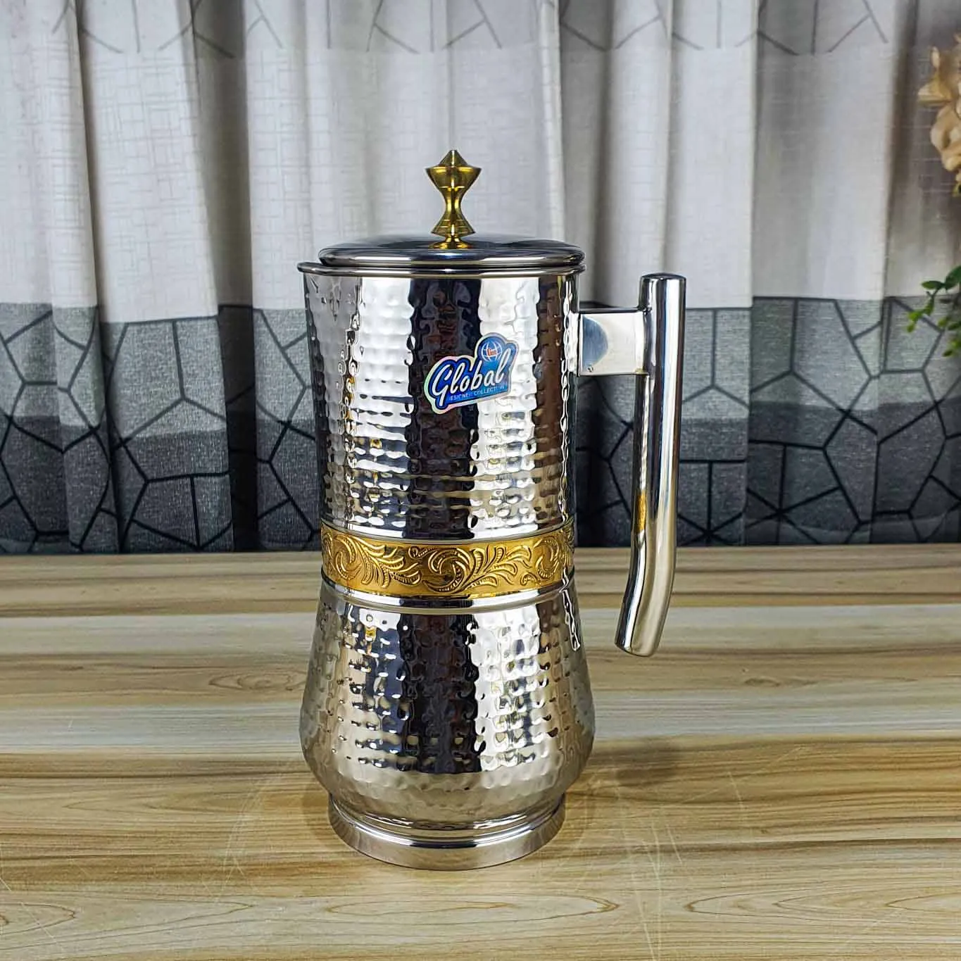 2 Liter Stainless Steel Jug (Hammer) 00938