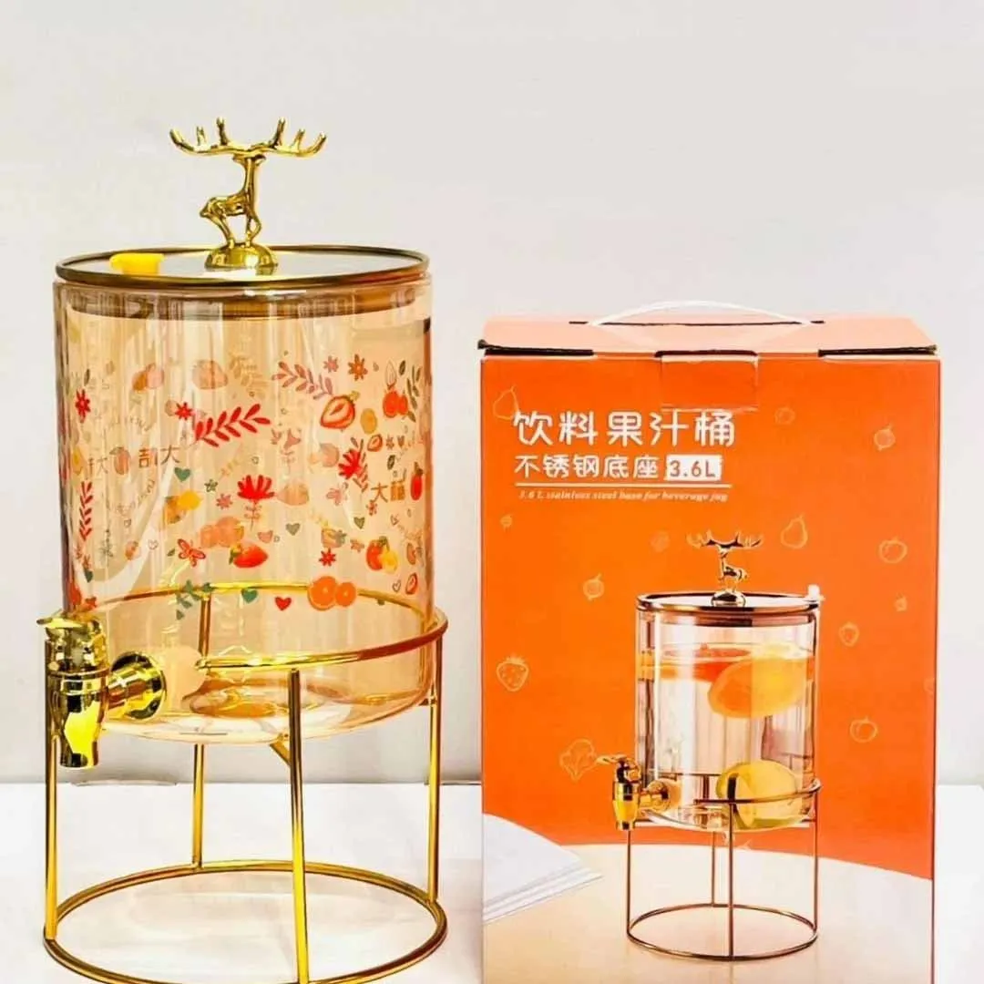 3.6 Liter Orange-Strawberry Juice Dispenser 00916