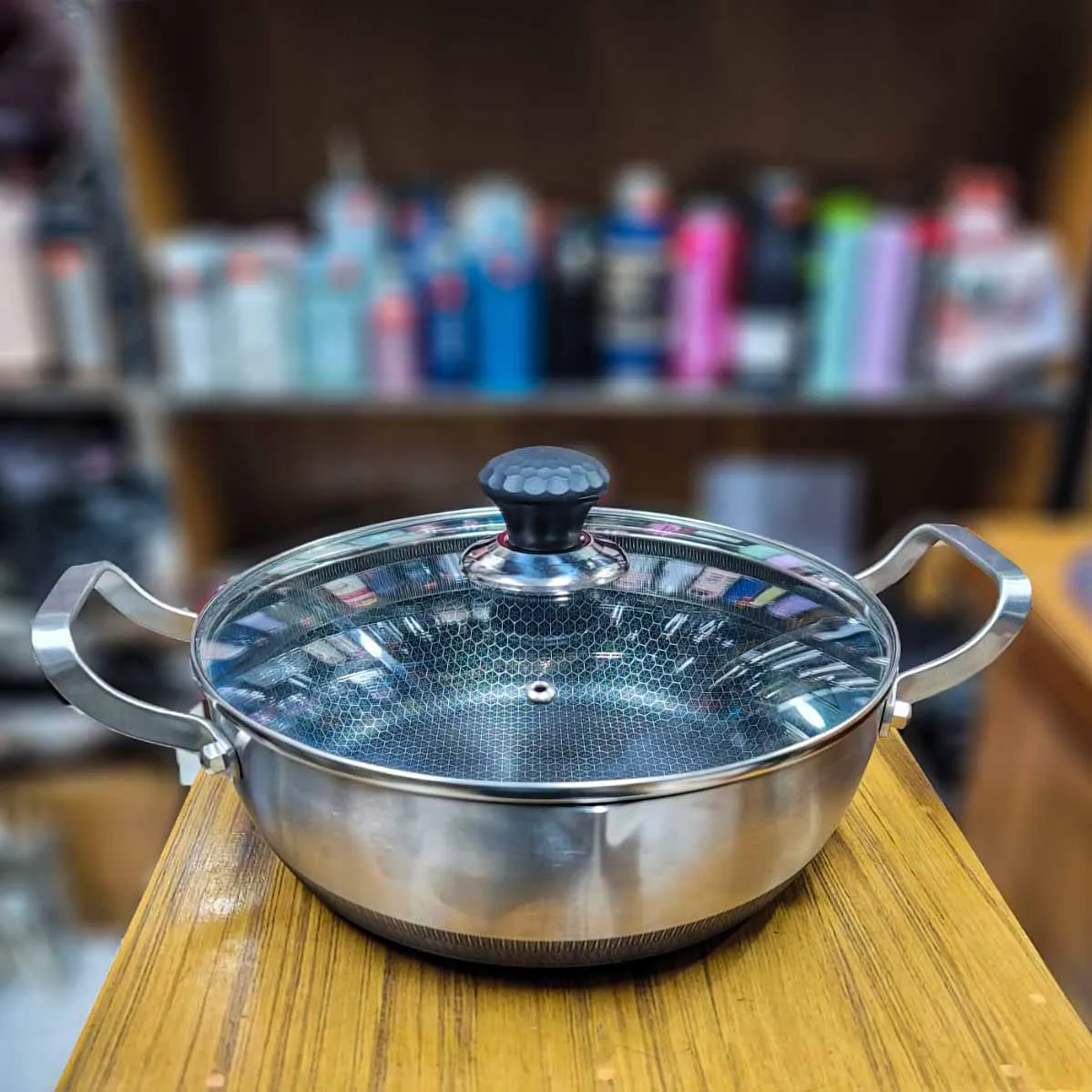 Honeycomb Deep Multipan With Lid 01003