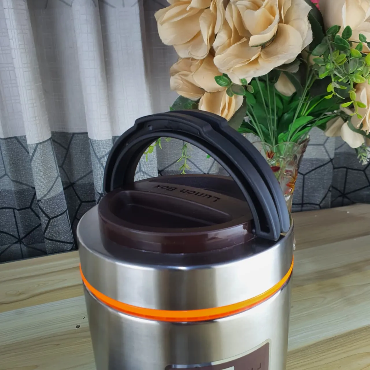 Stainless Steel Protable Hotpot Lunch Box 01399 - Image 6