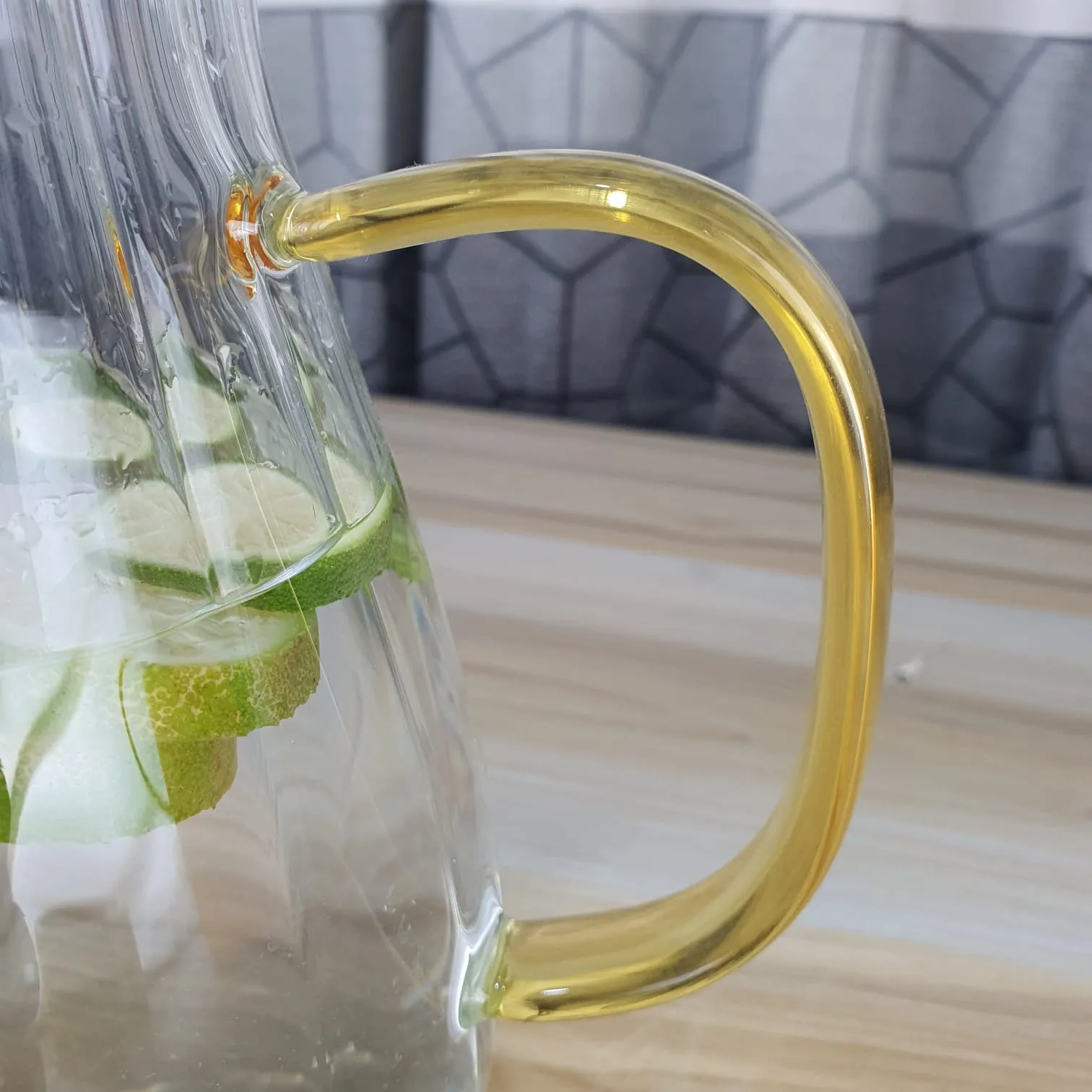 1.8 liter Glass Water jug Staip MSM 01109 - Image 3