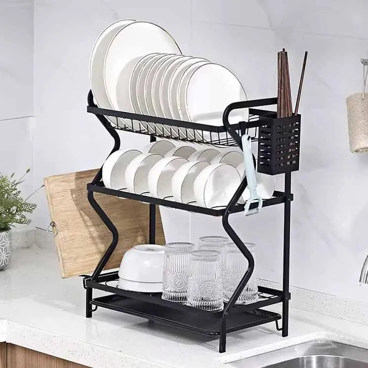 3 Layer Stainless Steel Kitchen Rack 01008