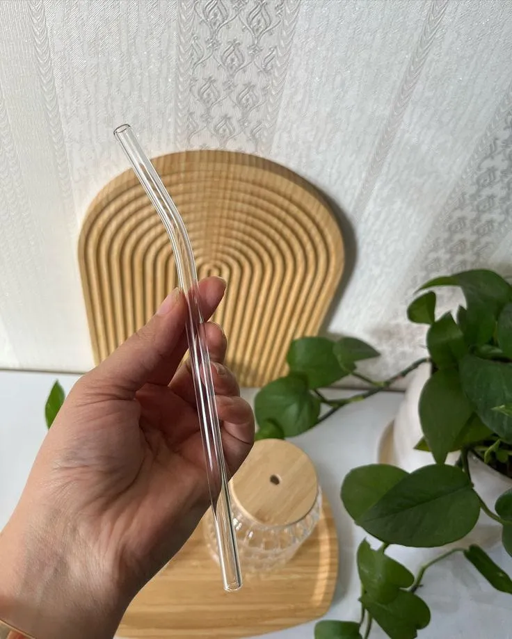 Transparent Glass Straws 00659 - Image 4