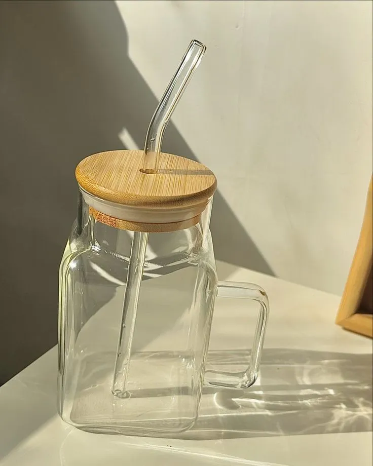 Square Juice Pot Wooden Lid 00592 - Image 3