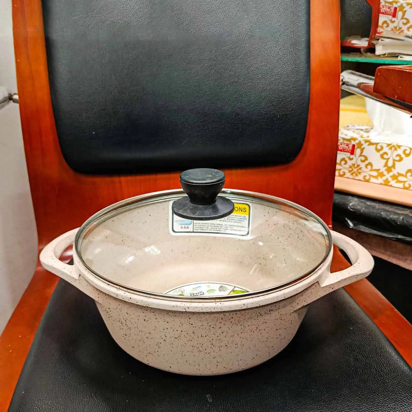 26cm Casserole with lid BDKore 01244