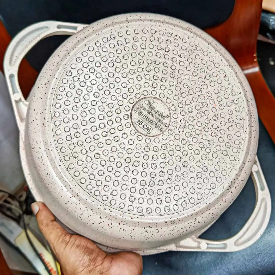 26cm Casserole with lid BDKore 01244 - Image 3