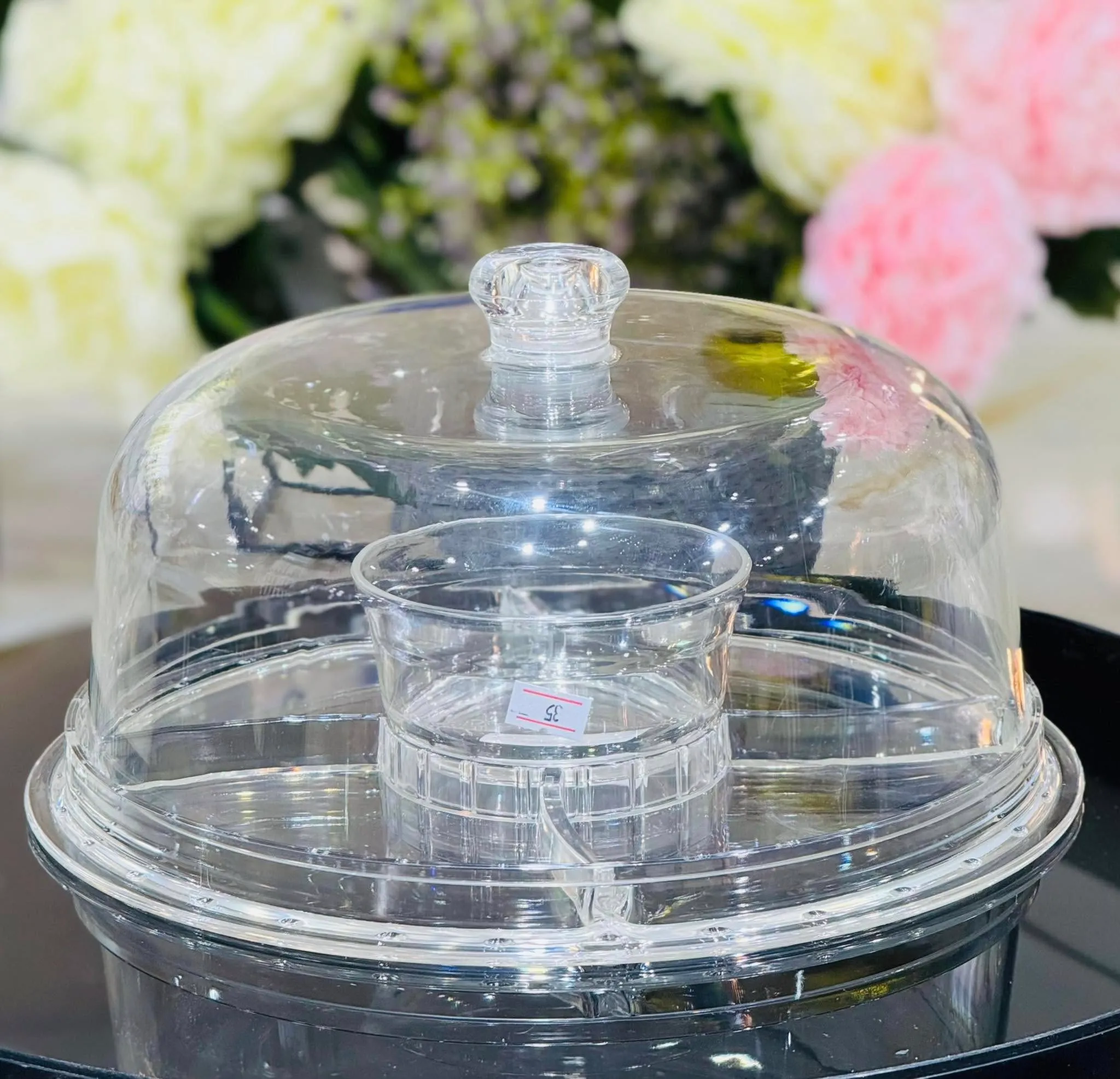 Acrylic Multifactional Serving Dish 01405