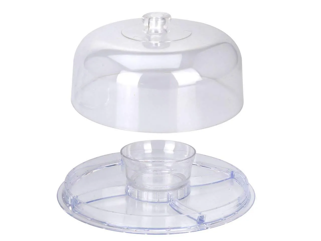 Acrylic Multifactional Serving Dish 01405 - Image 3