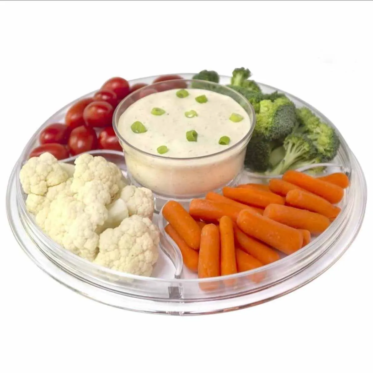 Acrylic Multifactional Serving Dish 01405 - Image 4