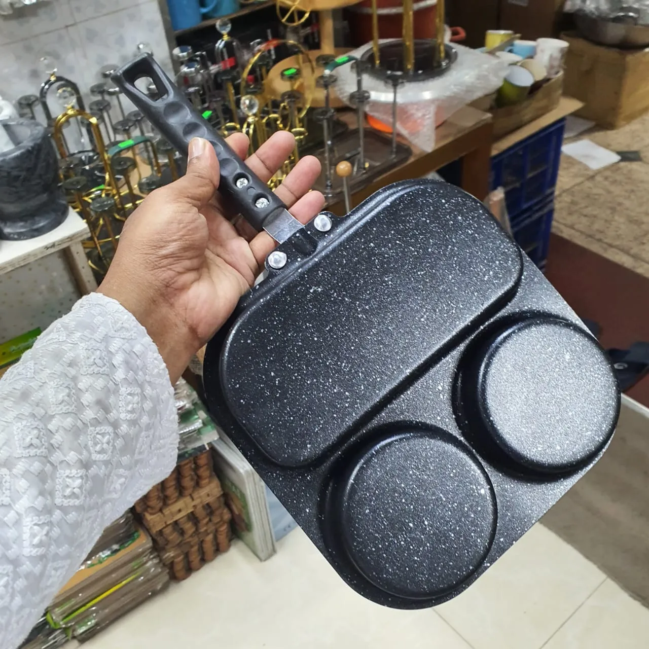 2 Hole Egg Pan -MSM 01293 - Image 3