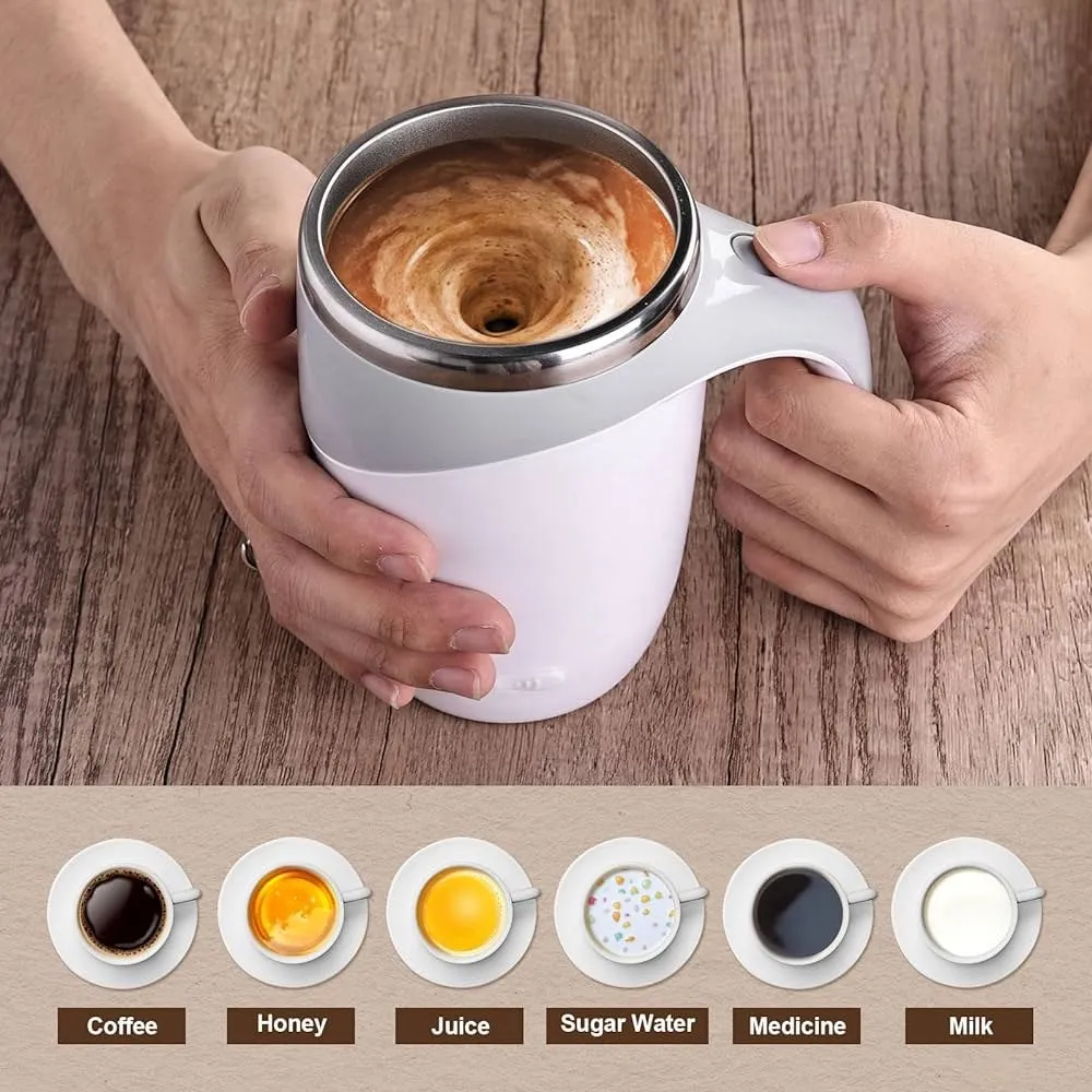 Self Stirring Magnetic Coffee Mug 01211 - Image 3