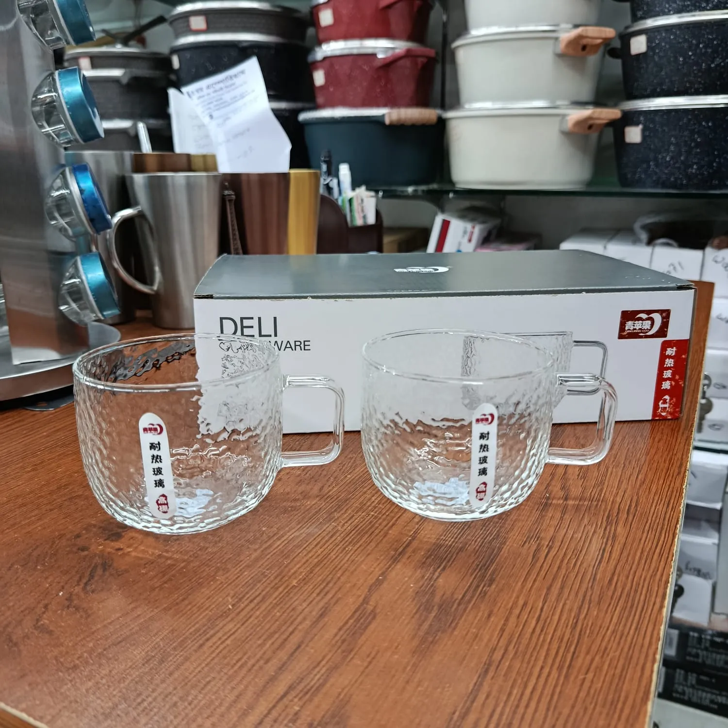 6pcs Deli Glassware Cup Gpzb-70 01110 - Image 3