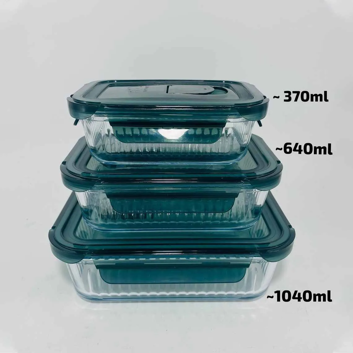 Airtight Rectanguler Bati Deep Green 01307