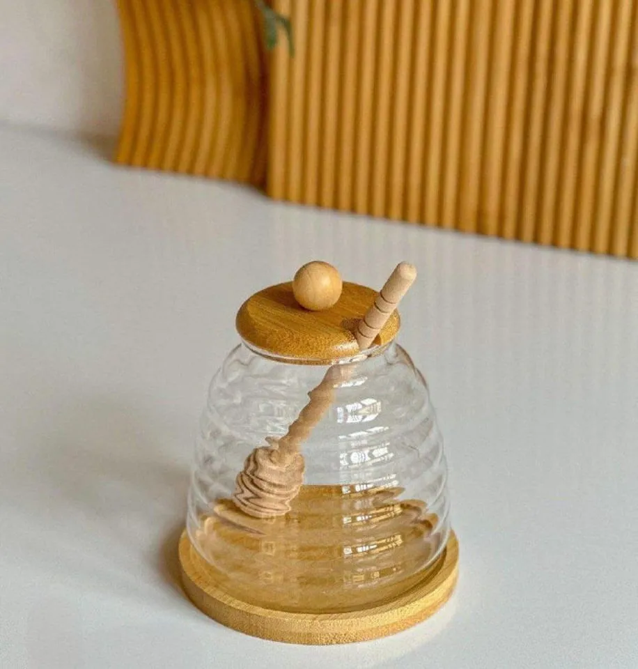 Ring Round Honey Jar 01070