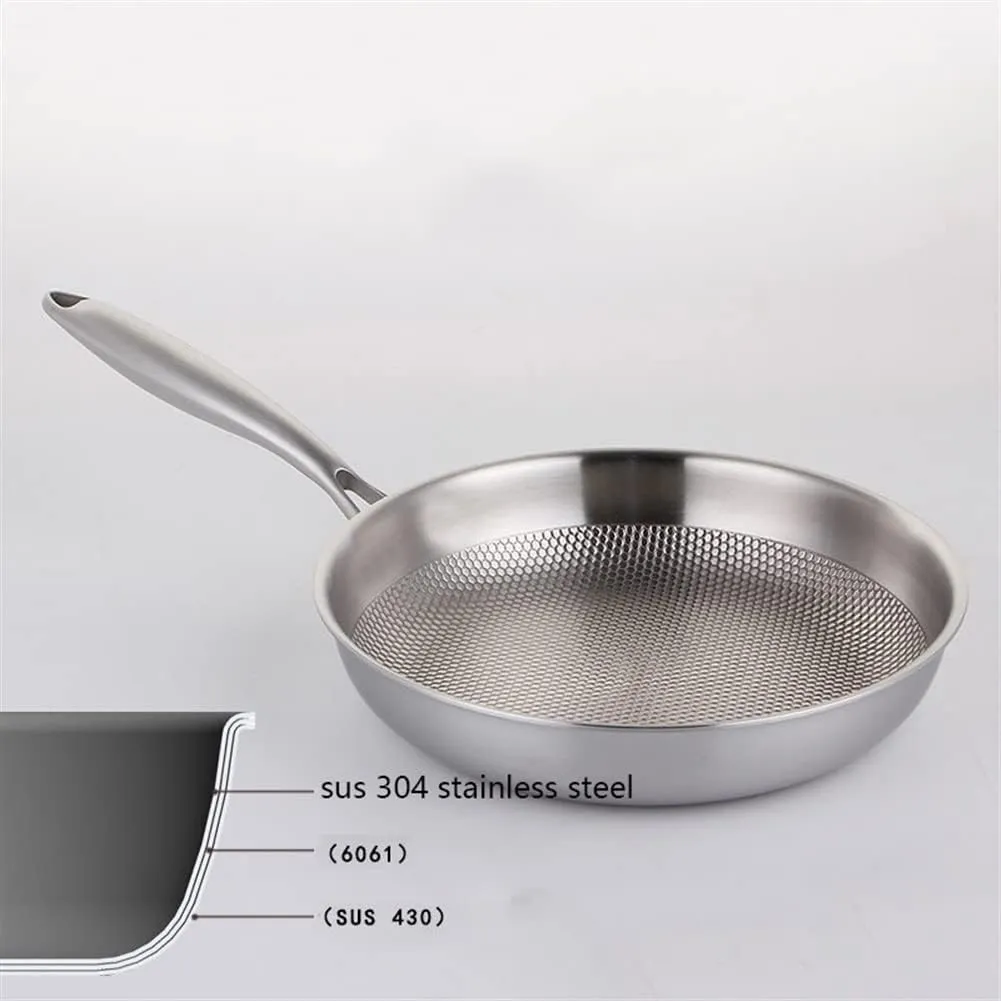 Uncoated SS Frypan - NS 00789 - Image 4