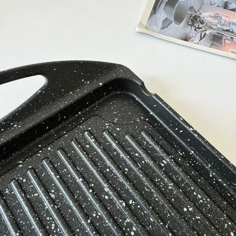 Two Handle Rectangular Grill Pan 01076 - Image 3
