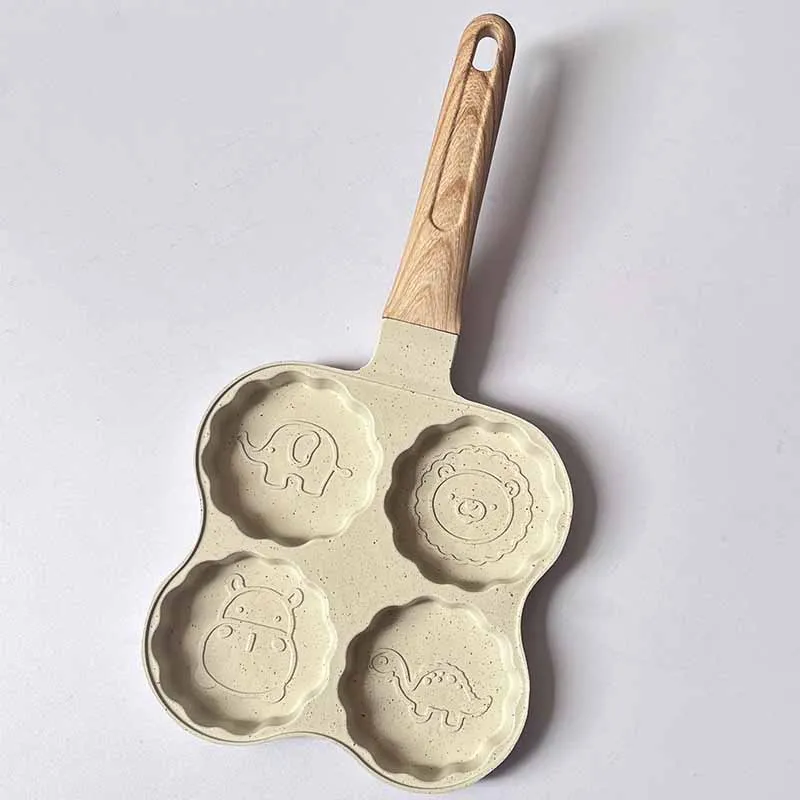 Animal Shape 4 Hole Egg Pan 01067
