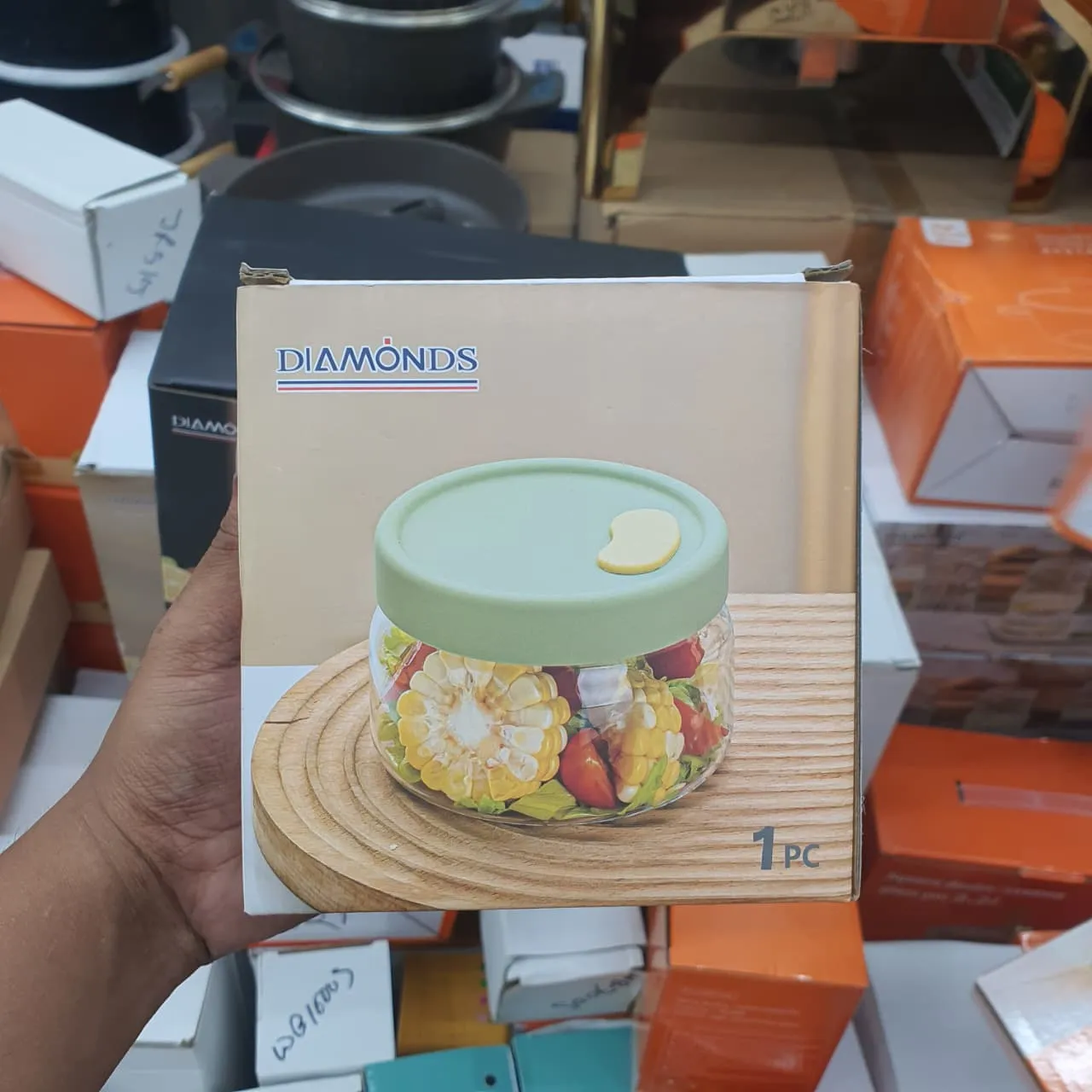 850ml Airtight Glass Jar 01385