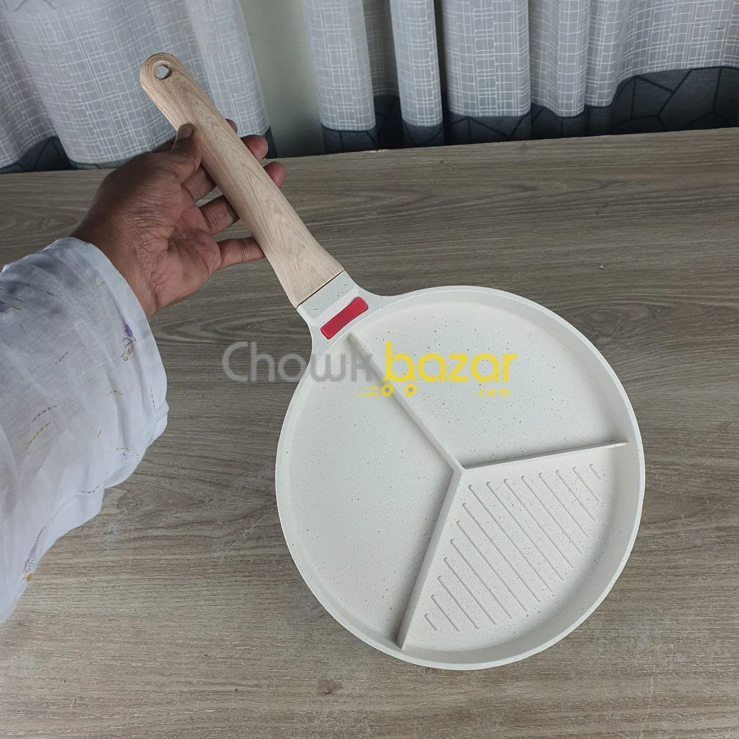 3 in 1 Granite coating grill pan Round 00673 - Image 5