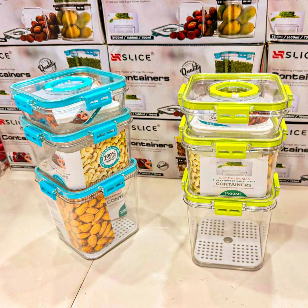 3Pcs Acrylic Storage Container 01220