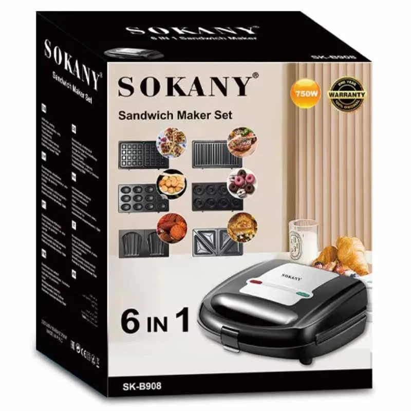 6 in 1 SOKANY SK-B908 01349