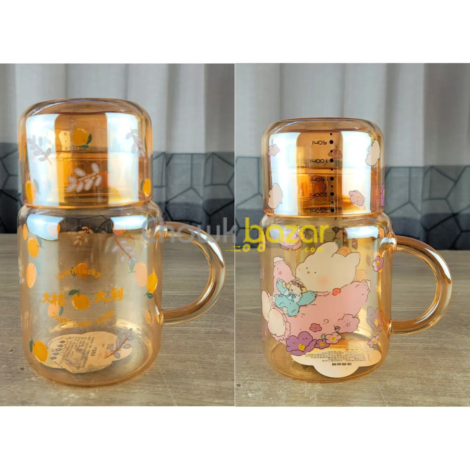 Juice pot With Glass Cup 00669