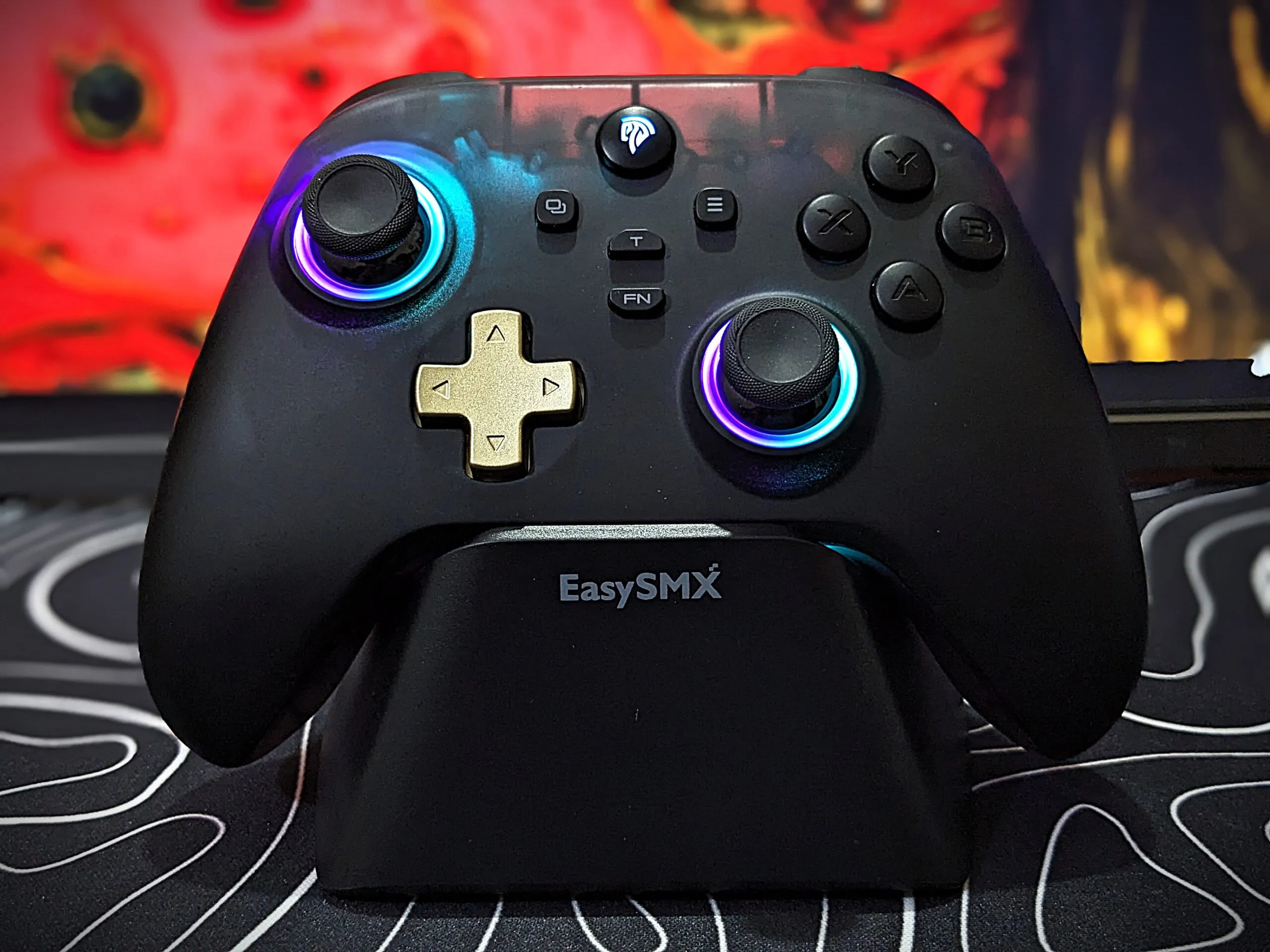 EasySMX D05 Multiplatform Gaming Controller with Smart Charging Dock - Image 3