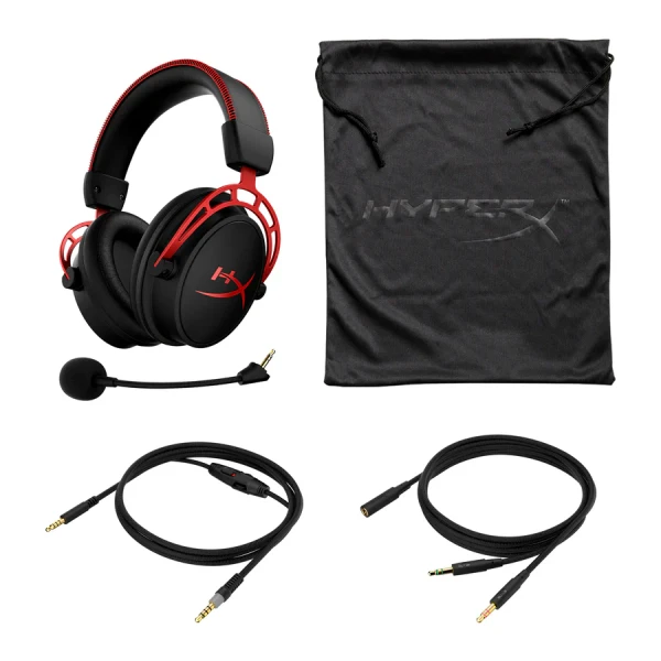 HyperX Cloud Alpha Red Gaming Headset - Image 4