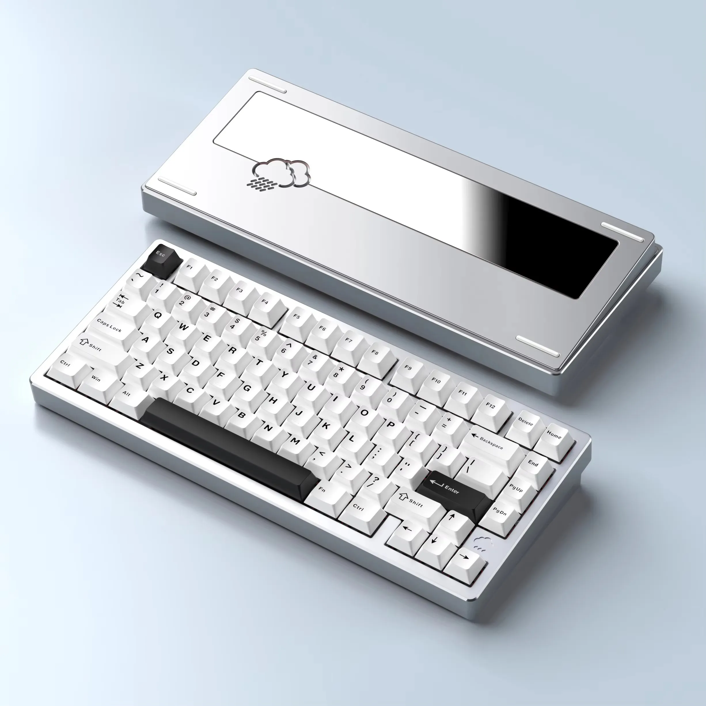 WOBKEY Rainy 75 Lite Aluminum 75% Hotswap Wireless Mechanical Keyboard - Image 3
