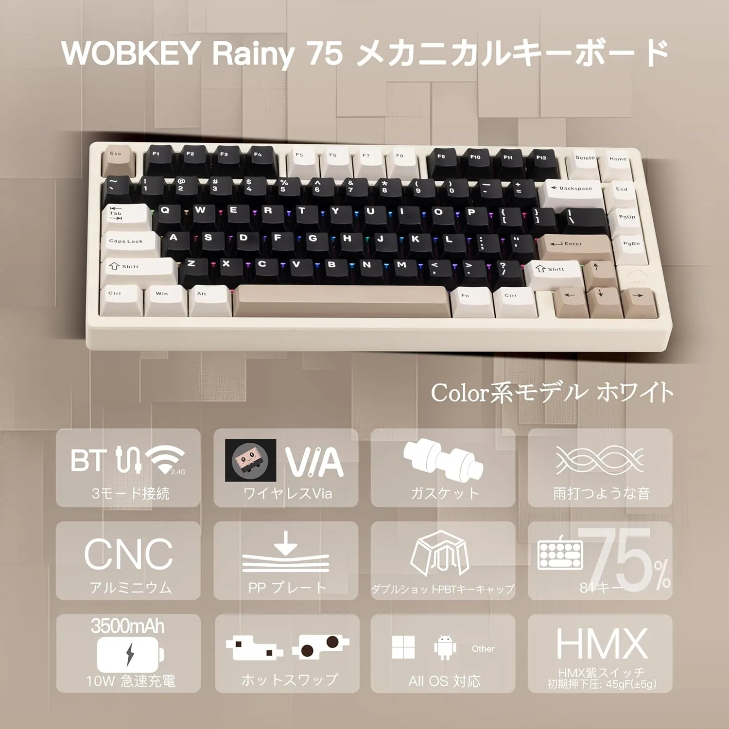 Rainy 75 Standard Keyboard