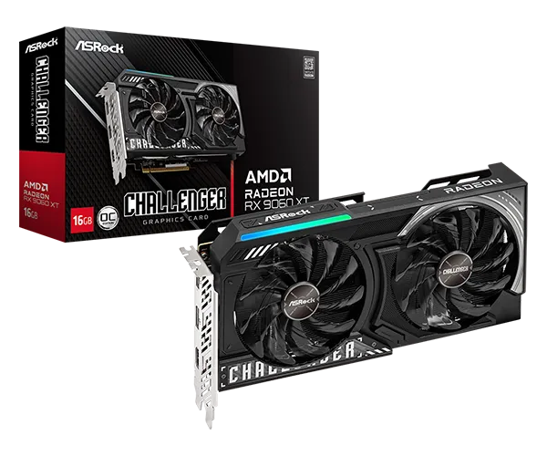 ASrock AMD Radeon™ RX 9060 XT Challenger 16GB OC