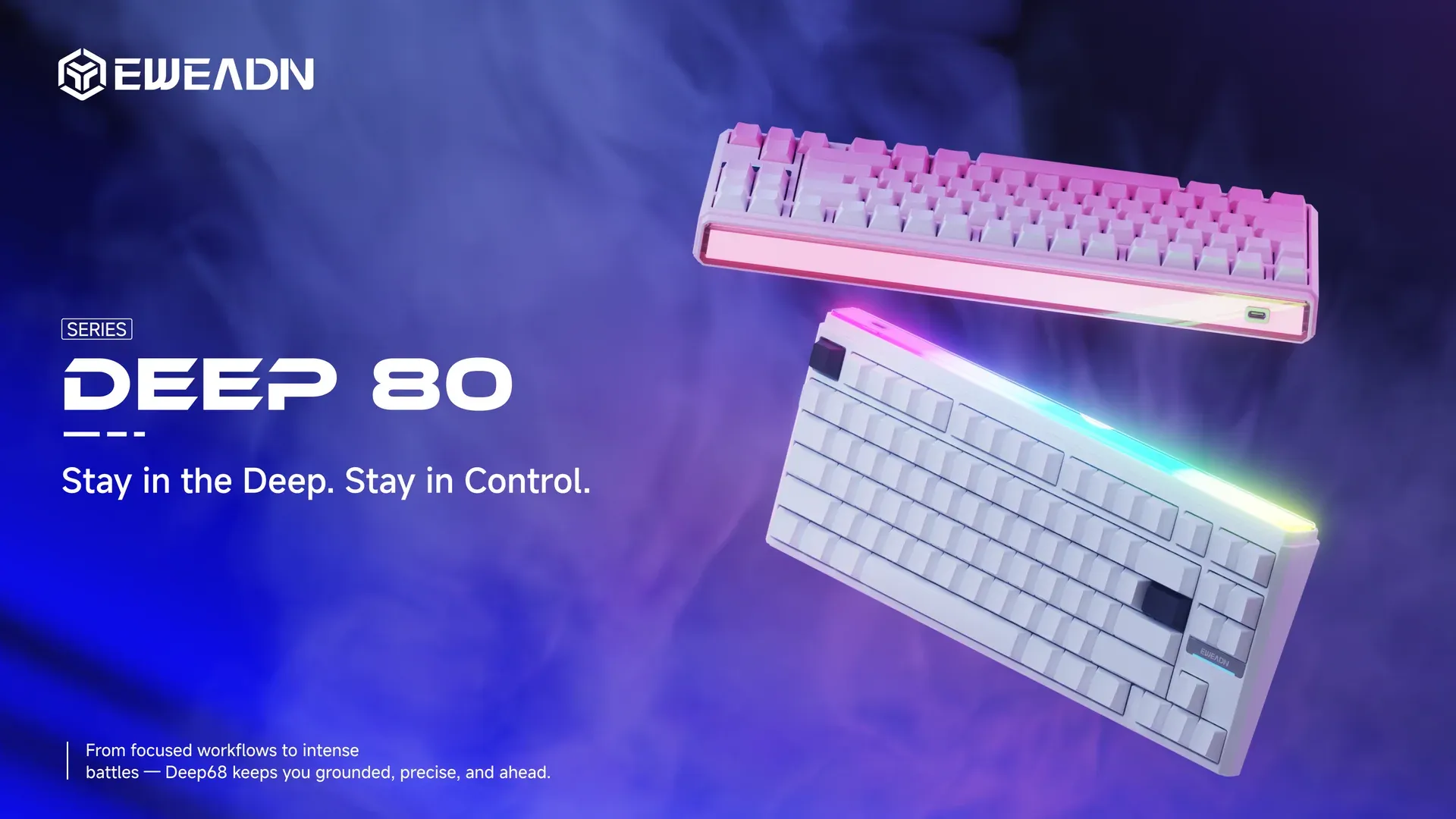 EWEADN Deep80 HE Magnetic Switch Keyboard (80%)