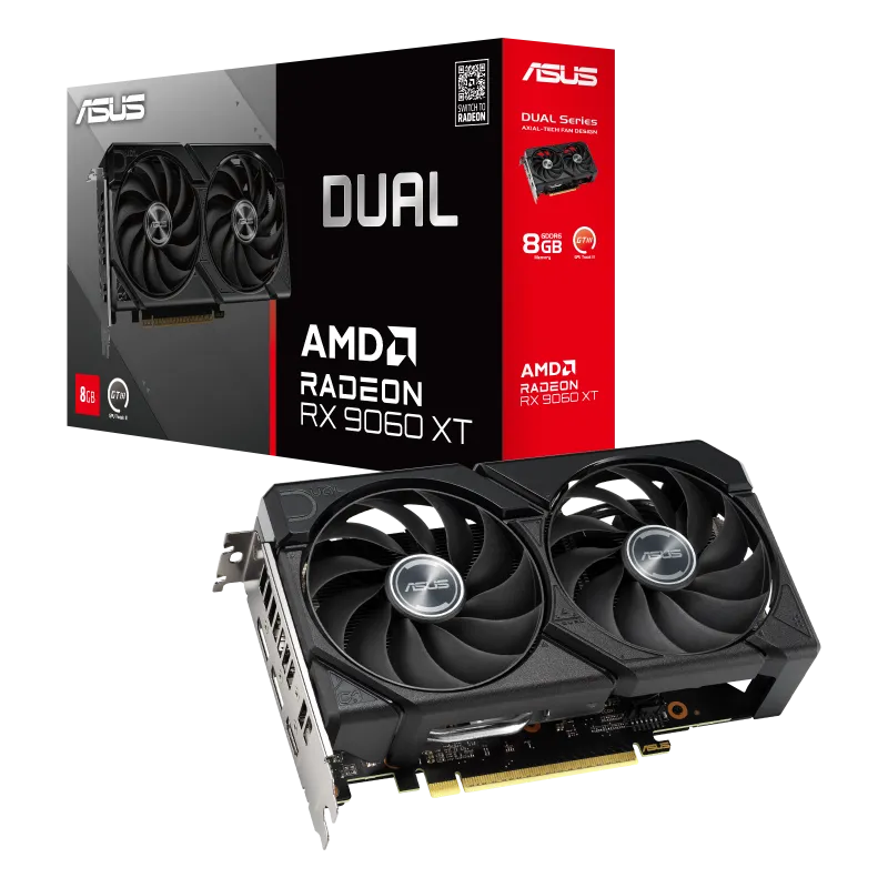 ASUS Dual Radeon RX9060XT 8G GDDR6