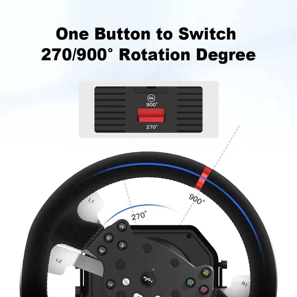 PXN V10 SIM Racing Wheel Combo - Image 4