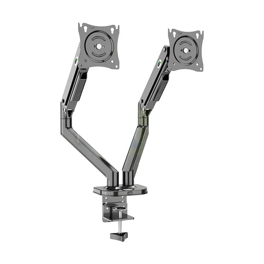 Kaloc DS200-2 Dual 17-32 Inch Adjustable Dual Arm Monitor