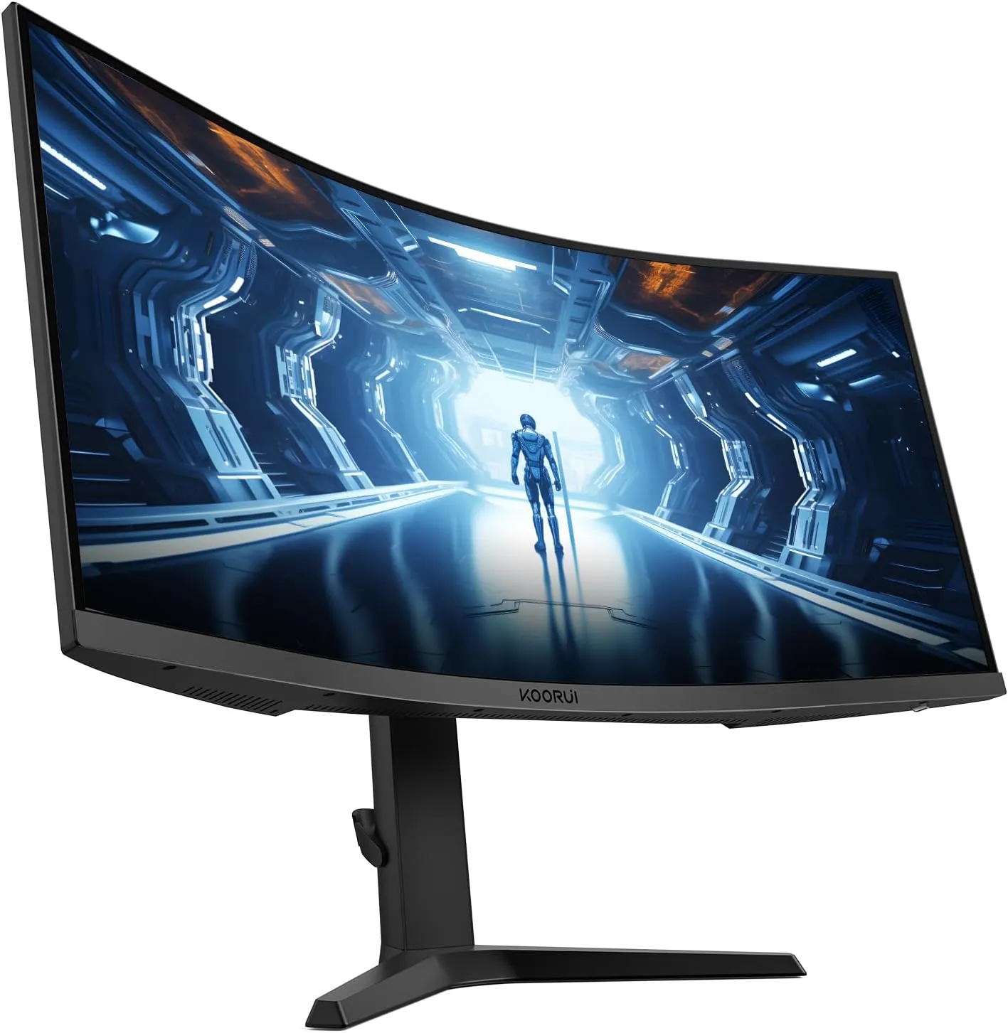 KOORUI 34 Inch Curved WQHD 165Hz Gaming Monitor