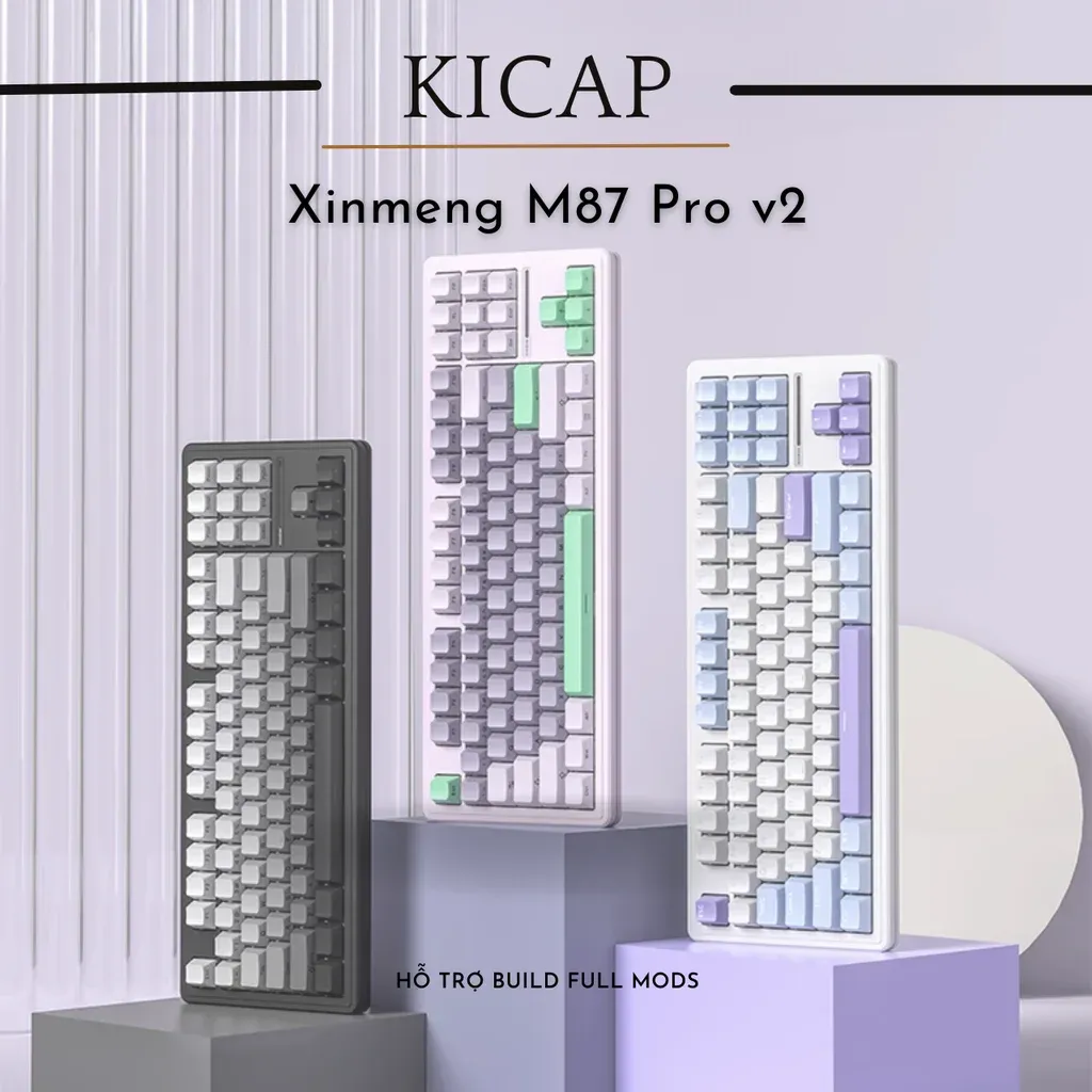 XINMENG M87 Pro V2 Tri-mode Mechanical Keyboard