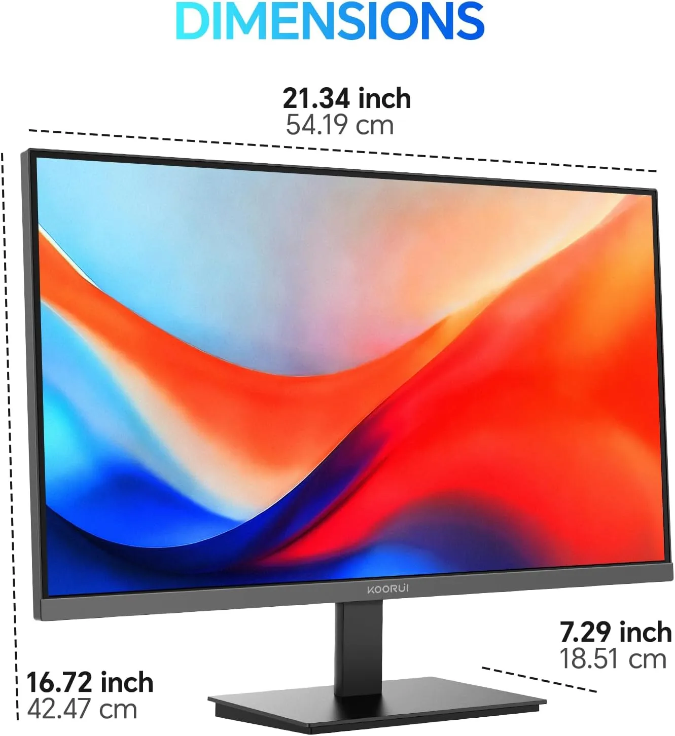 KOORUI E2411K 24 Inch FHD 144Hz Gaming Monitor - Image 4