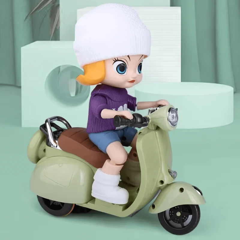 Musical Stunt Bike Toy