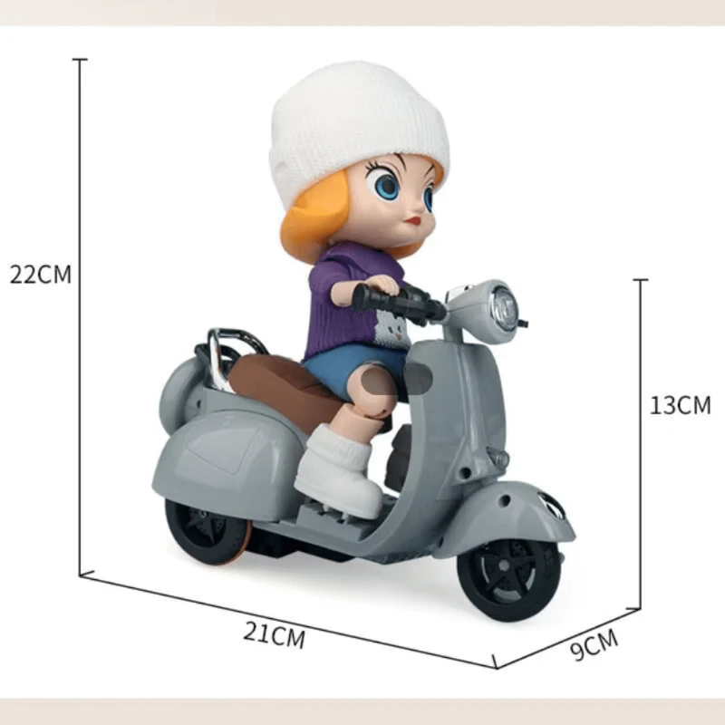 Musical Stunt Bike Toy - Thumbnail 5