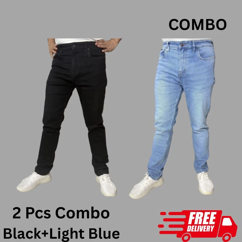 C..K Denim Pant- 2 Pcs COMBO