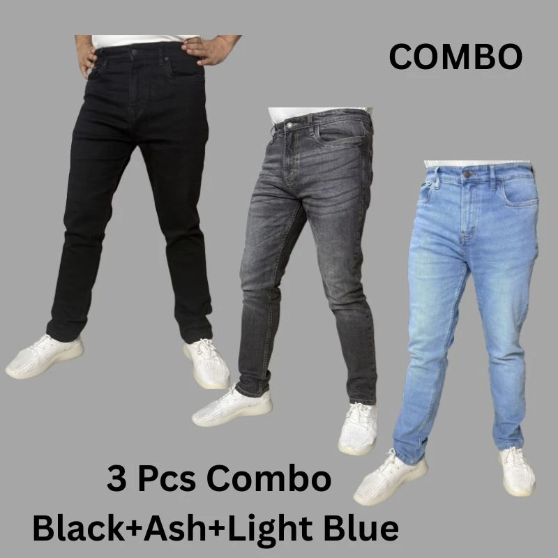 C..K Denim Pant- 3 Pcs COMBO