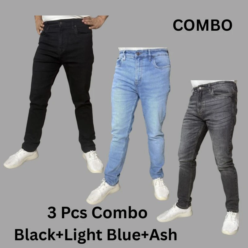 C..K Denim Pant- 3 Pcs COMBO