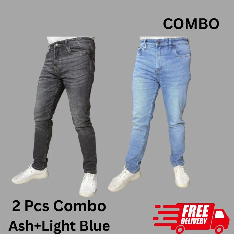 C..K Denim Pant- 2 Pcs COMBO