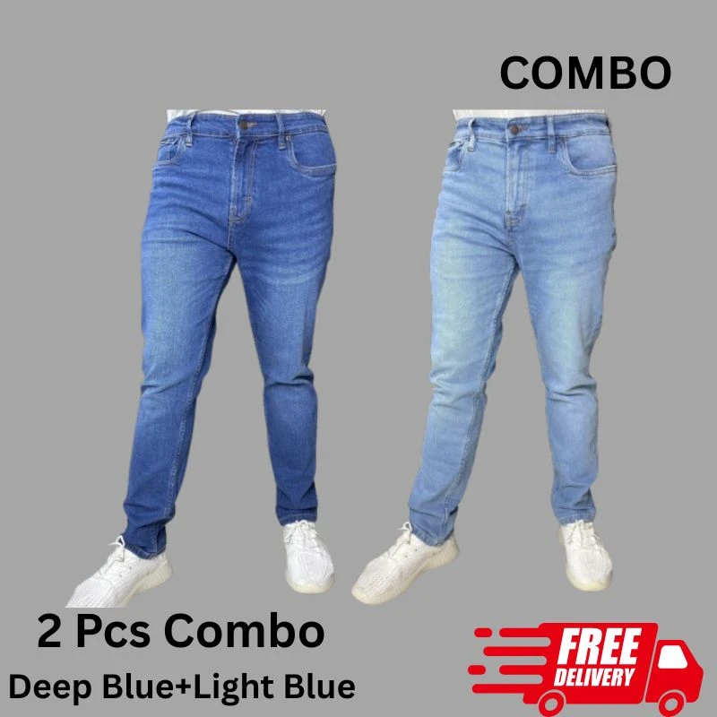 C..K Denim Pant- 2 Pcs COMBO