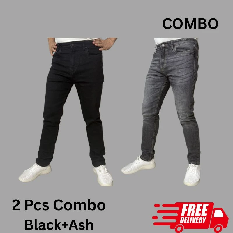 C..K Denim Pant- 2 Pcs COMBO