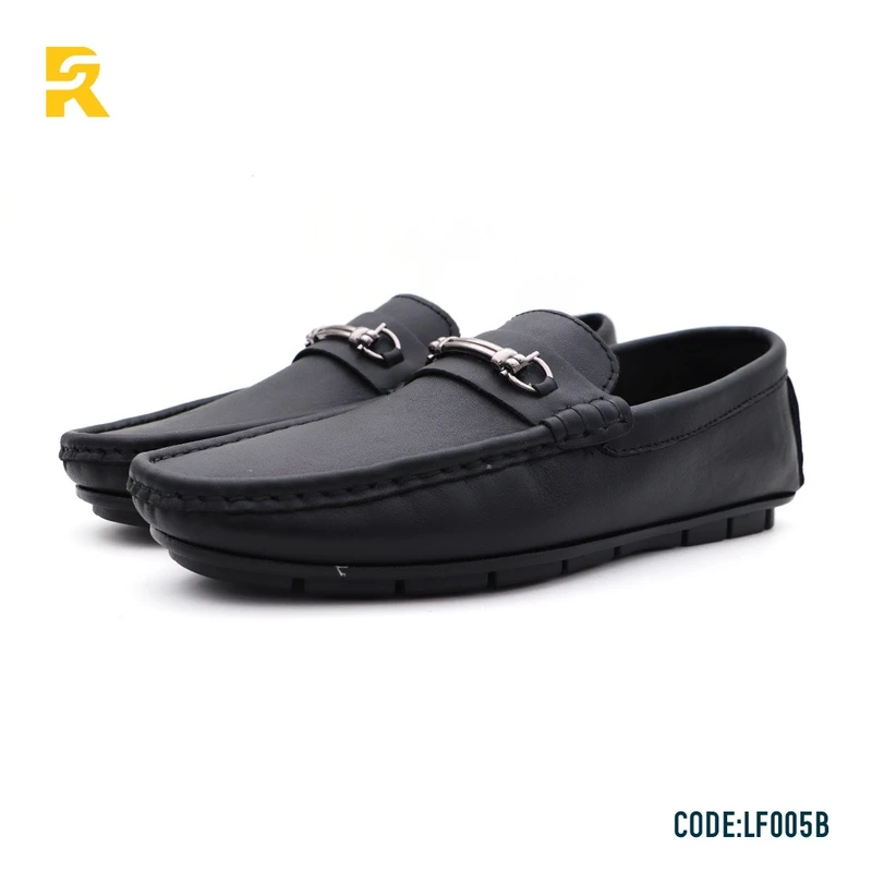 TriTone Leather Loafers – Comfort with Class