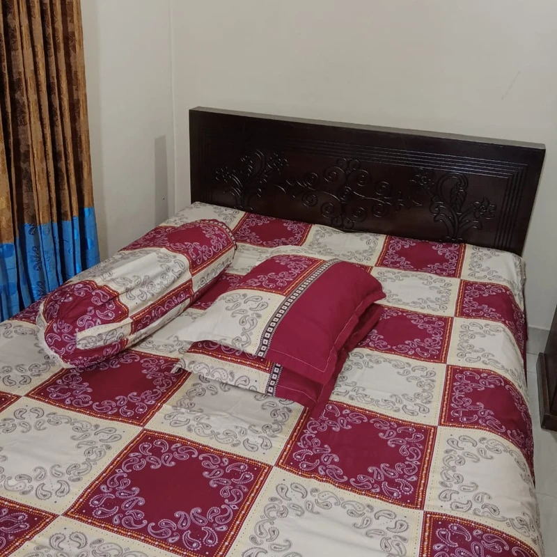 Luxury Twill Bed Sheet with Side Pillow