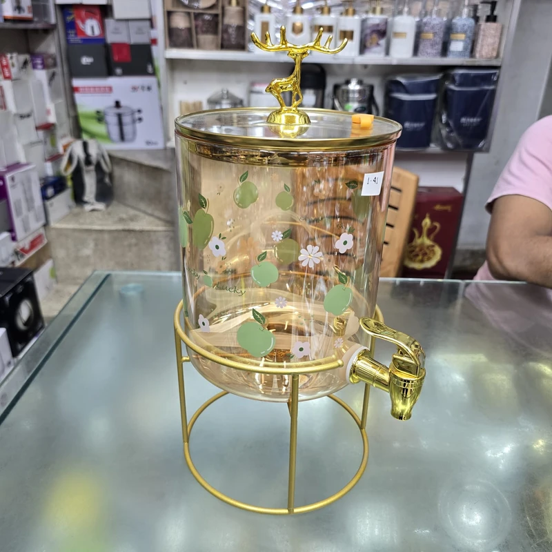3.6 Liter green apple Juice Dispenser 16