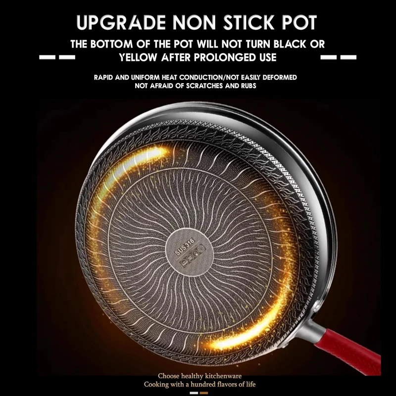 Honeycomb One Handle Frypan - Image 4